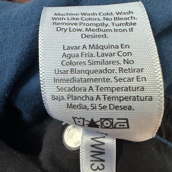 Free Assembly Light Blue Men's 34W x 32L Chino Pants - Picture 11 of 13